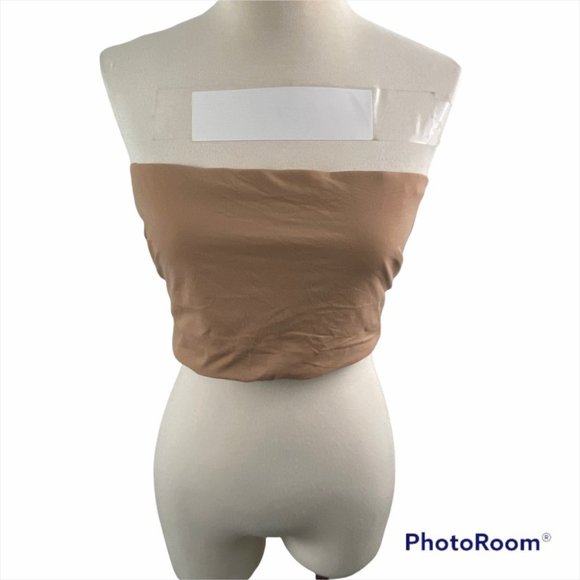 NWOT SKIMS Tan Bandeau Unpadded Bra (4X) - Picture 8 of 8